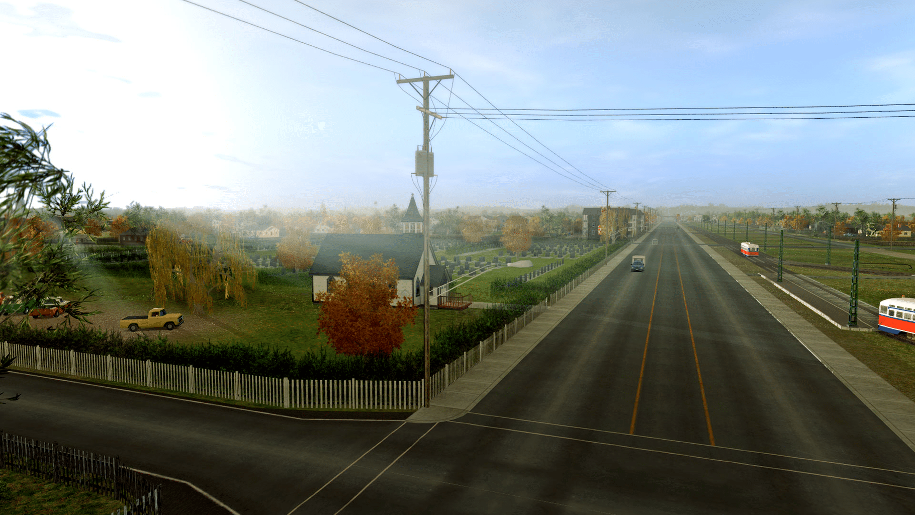 Trainz Railroad Simulator 2019: Season Town Northern Rail Road Route screenshot