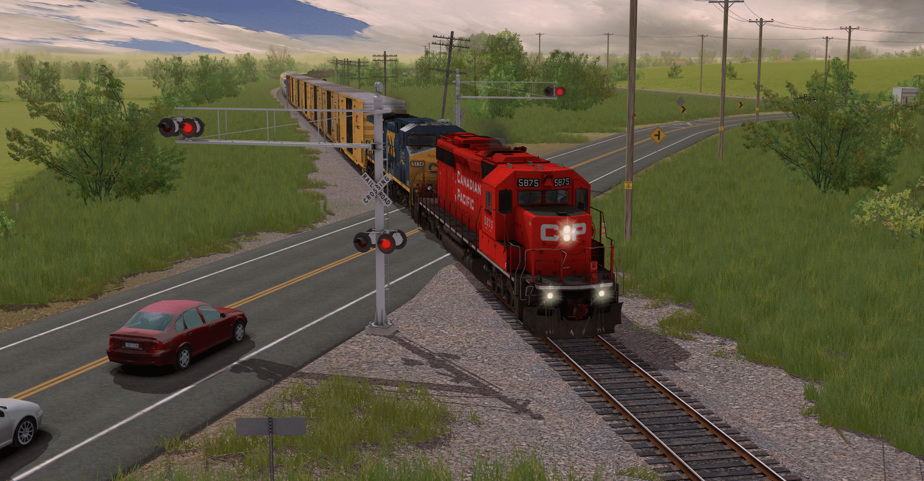 Trainz Railroad Simulator 2019: CP SD40-2 #5865-5879 Modern Block Letters screenshot