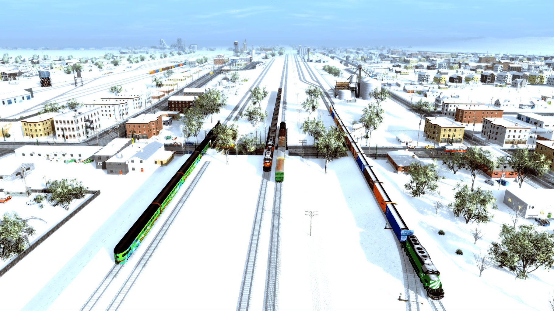 Trainz Railroad Simulator 2019: Season Town Northern Rail Road Route screenshot