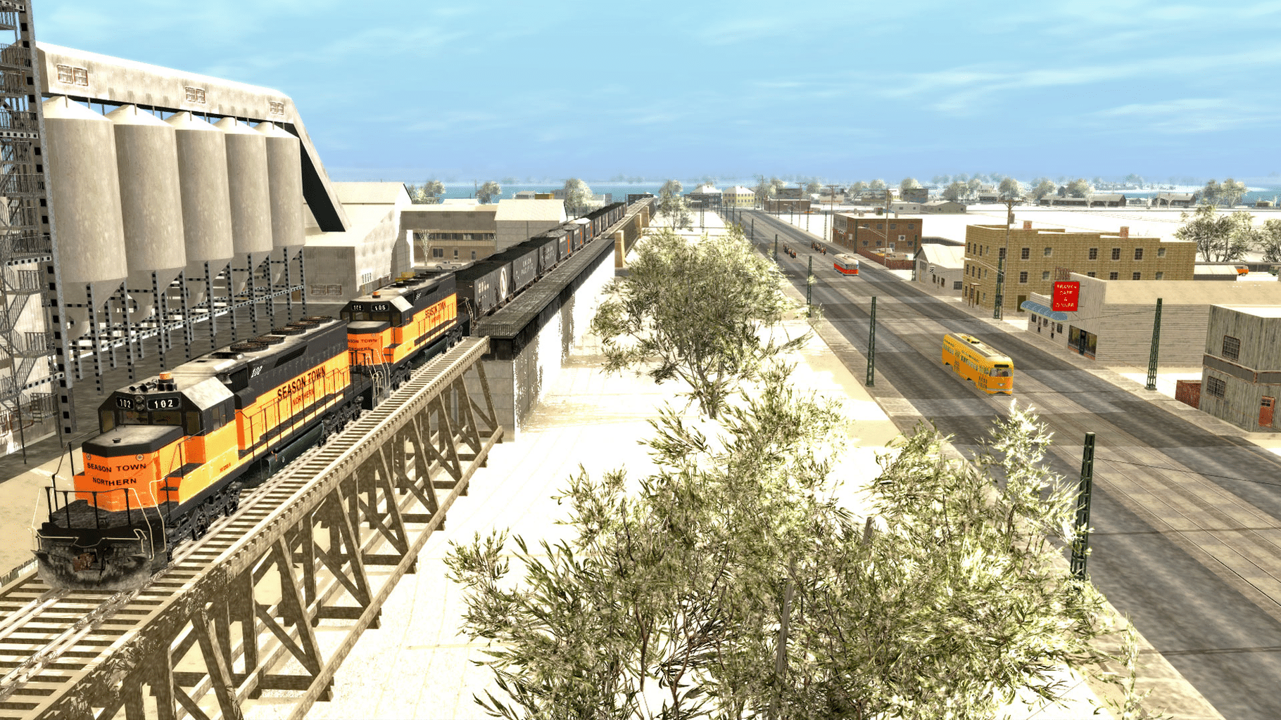 Trainz Railroad Simulator 2019: Season Town Northern Rail Road Route screenshot