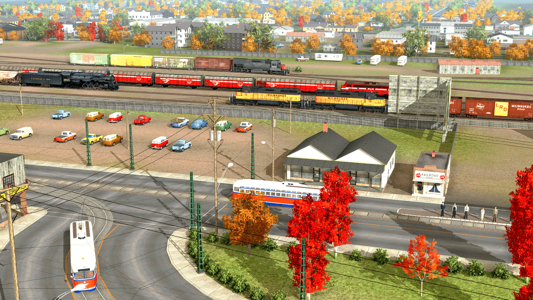 Trainz Railroad Simulator 2019: Season Town Northern Rail Road Route screenshot