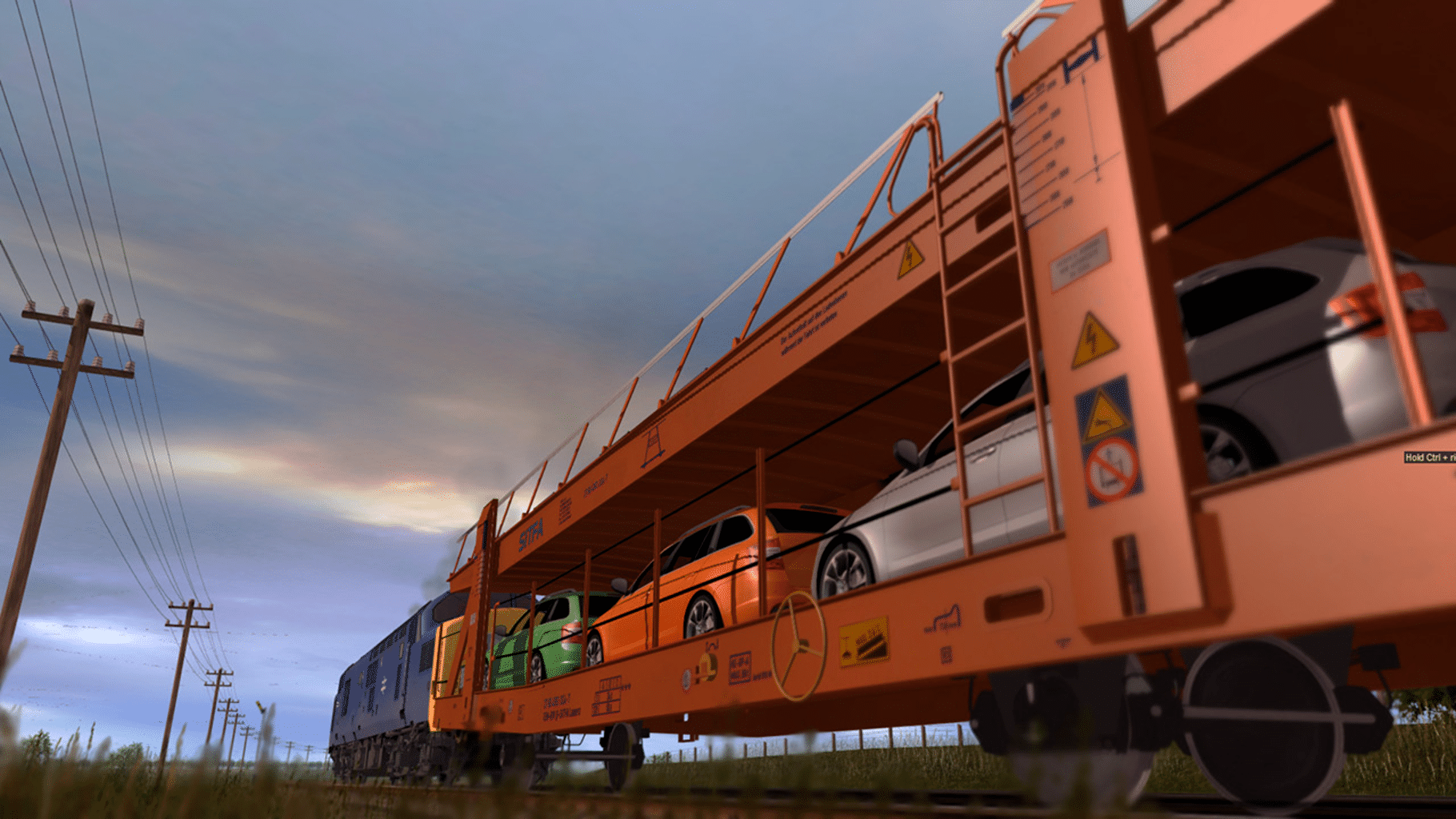 Trainz Railroad Simulator 2019: Laaers Car Transporter screenshot