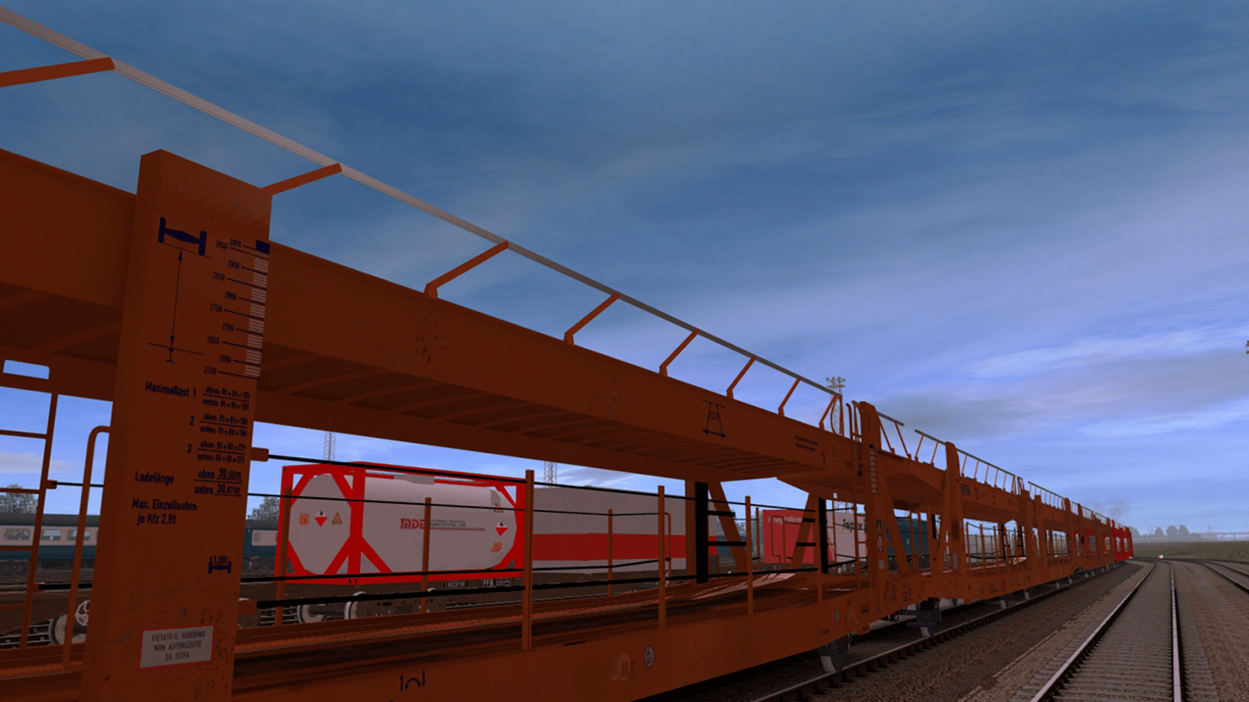 Trainz Railroad Simulator 2019: Laaers Car Transporter screenshot