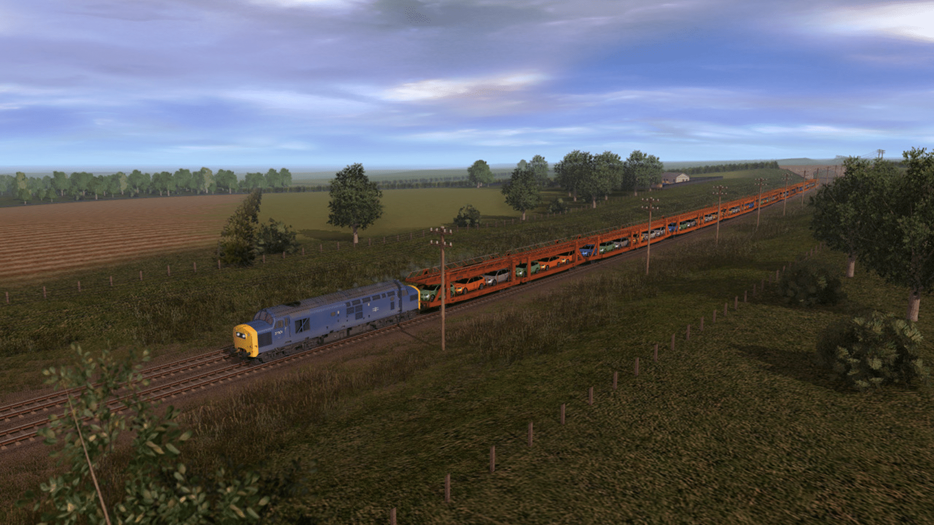 Trainz Railroad Simulator 2019: Laaers Car Transporter screenshot