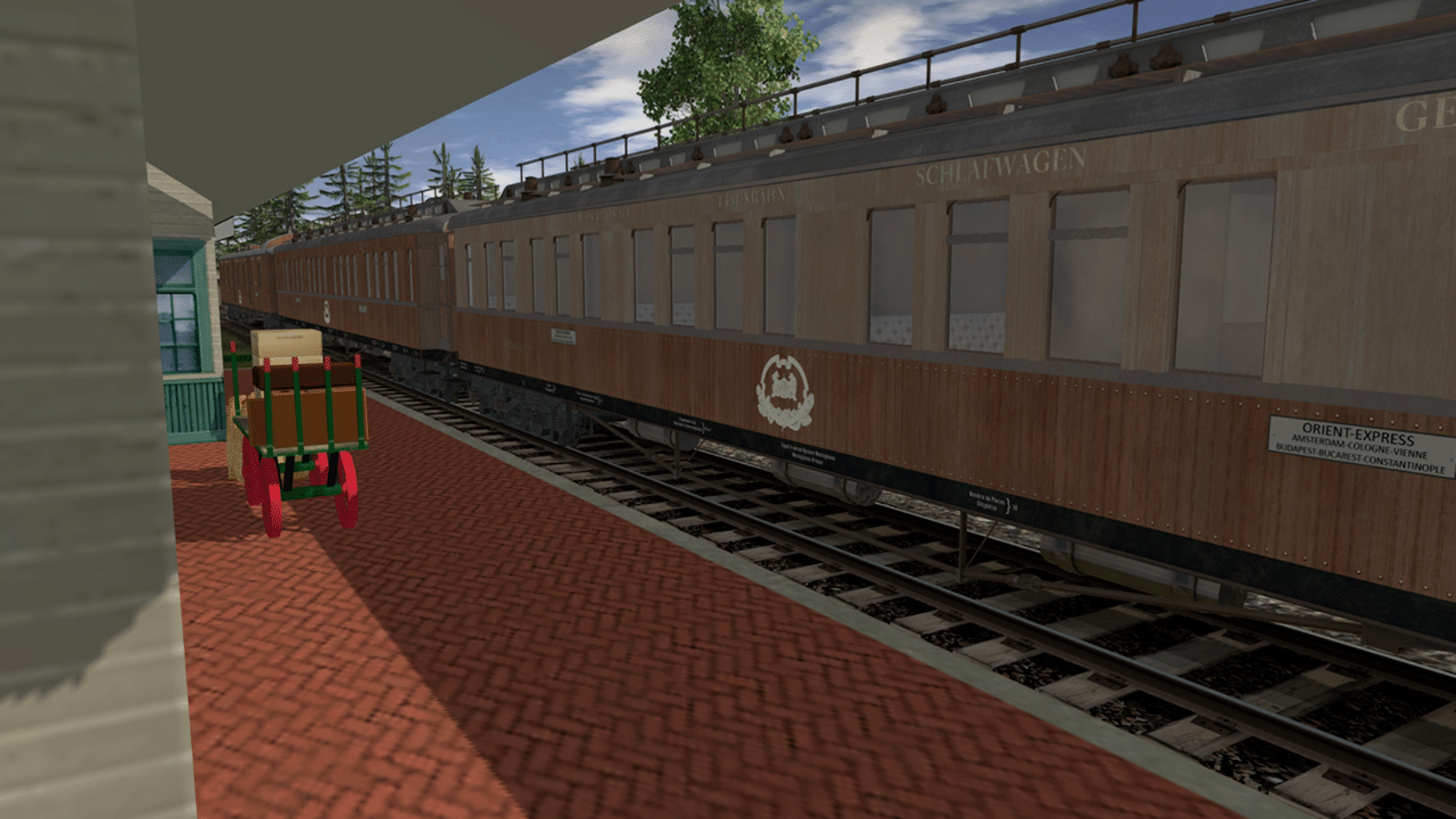 Trainz Railroad Simulator 2019: Orient Express Trainset screenshot