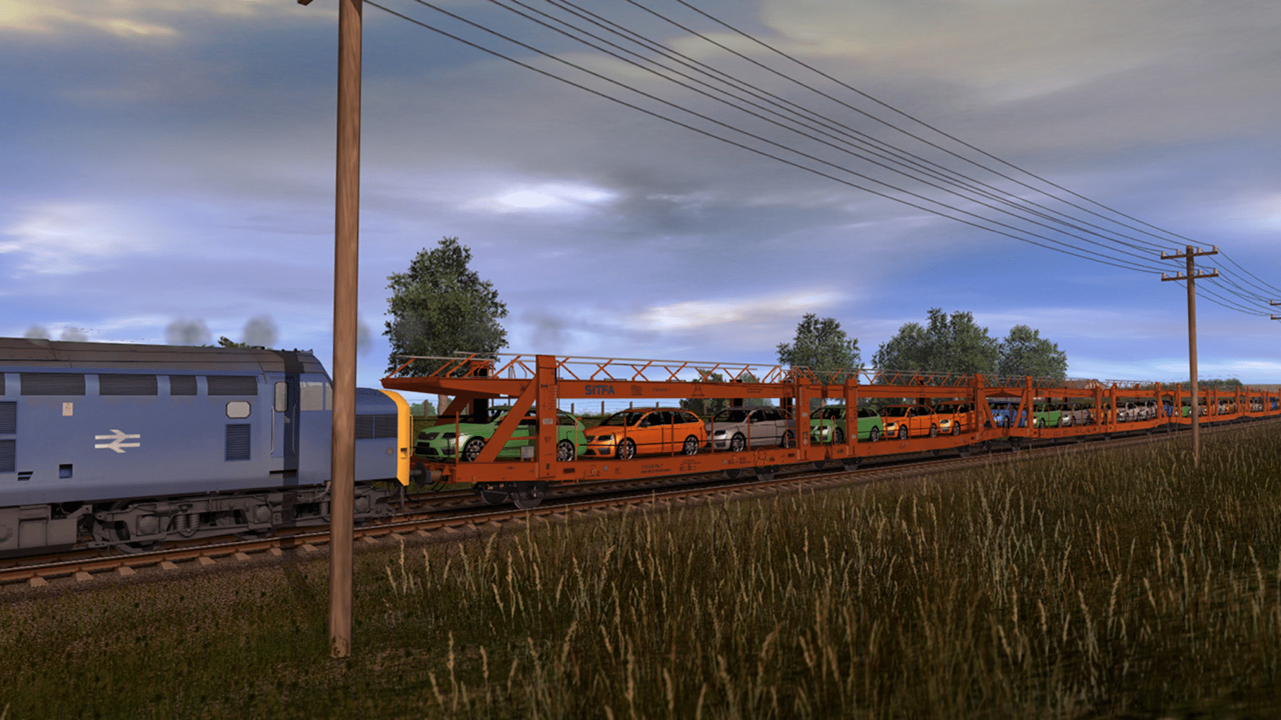 Trainz Railroad Simulator 2019: Laaers Car Transporter screenshot