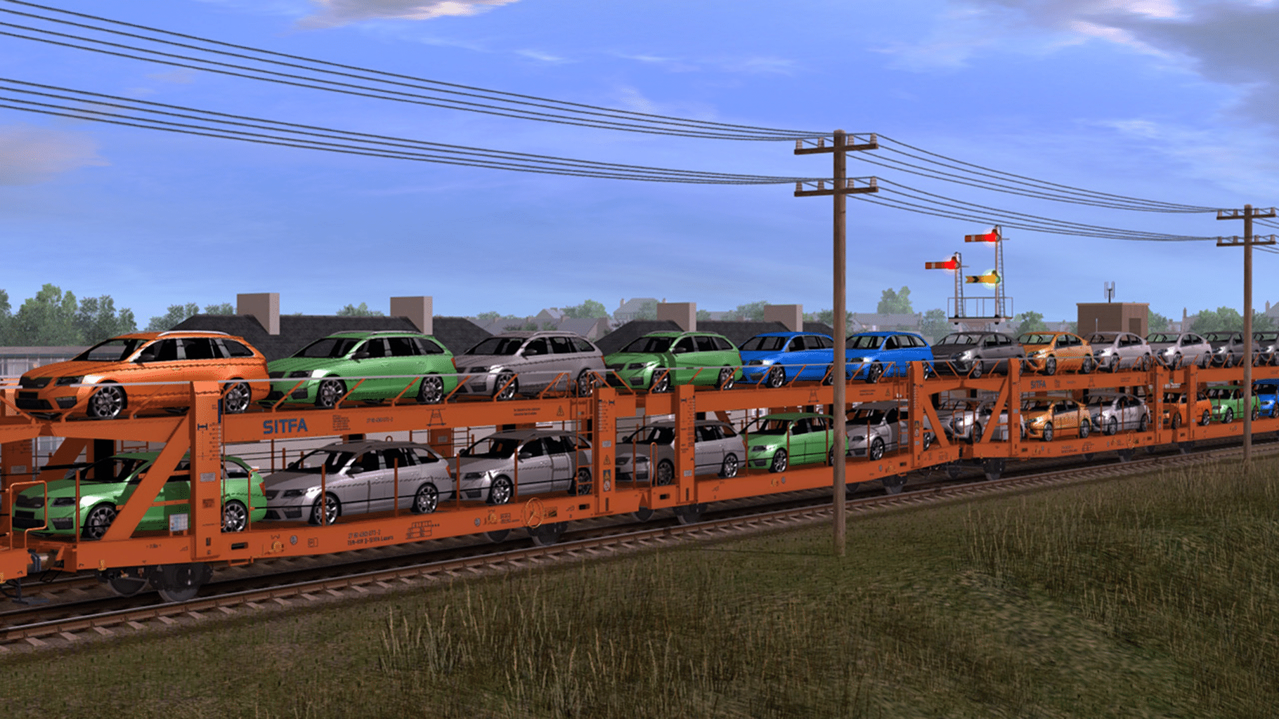 Trainz Railroad Simulator 2019: Laaers Car Transporter screenshot