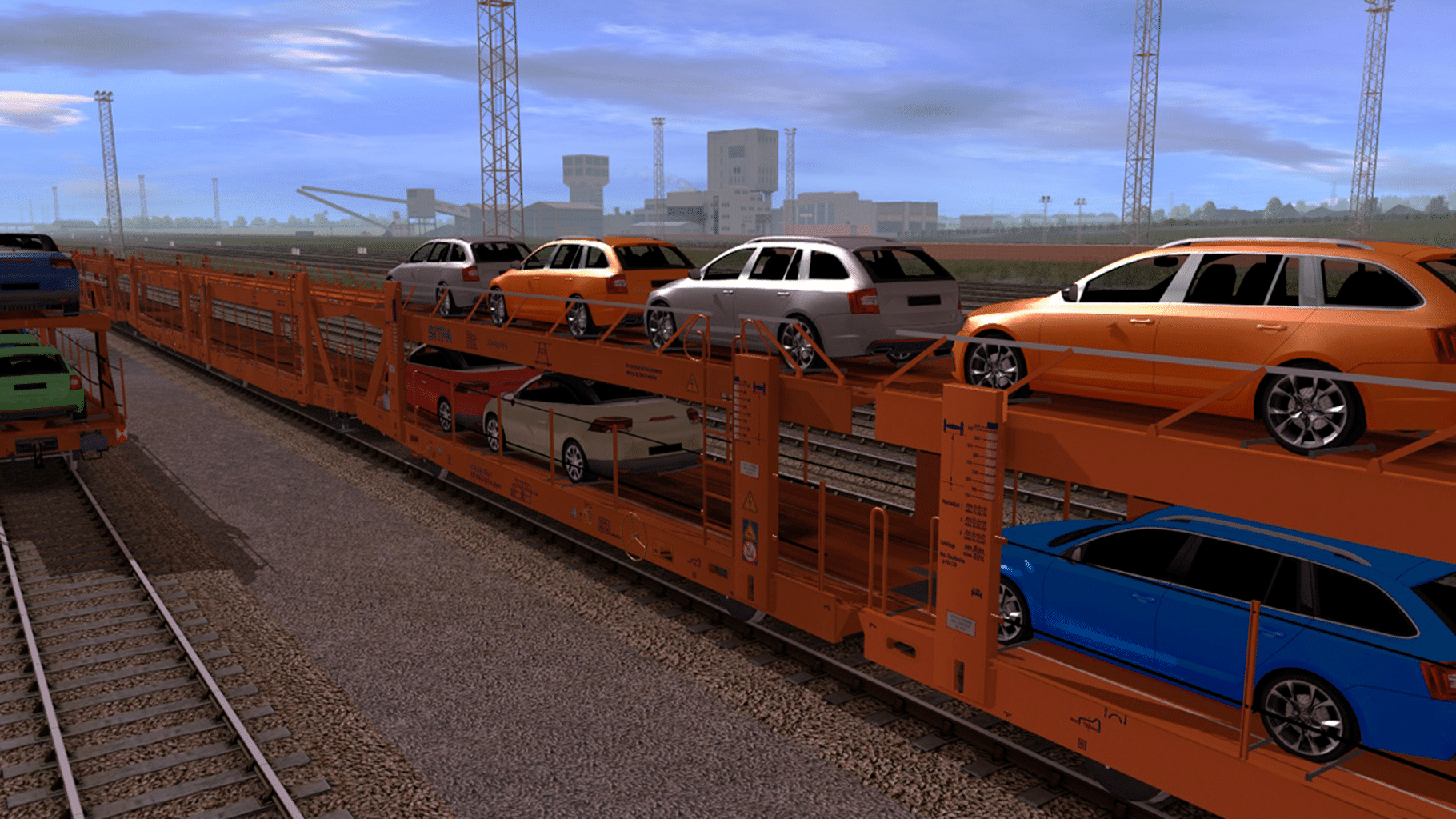 Trainz Railroad Simulator 2019: Laaers Car Transporter screenshot