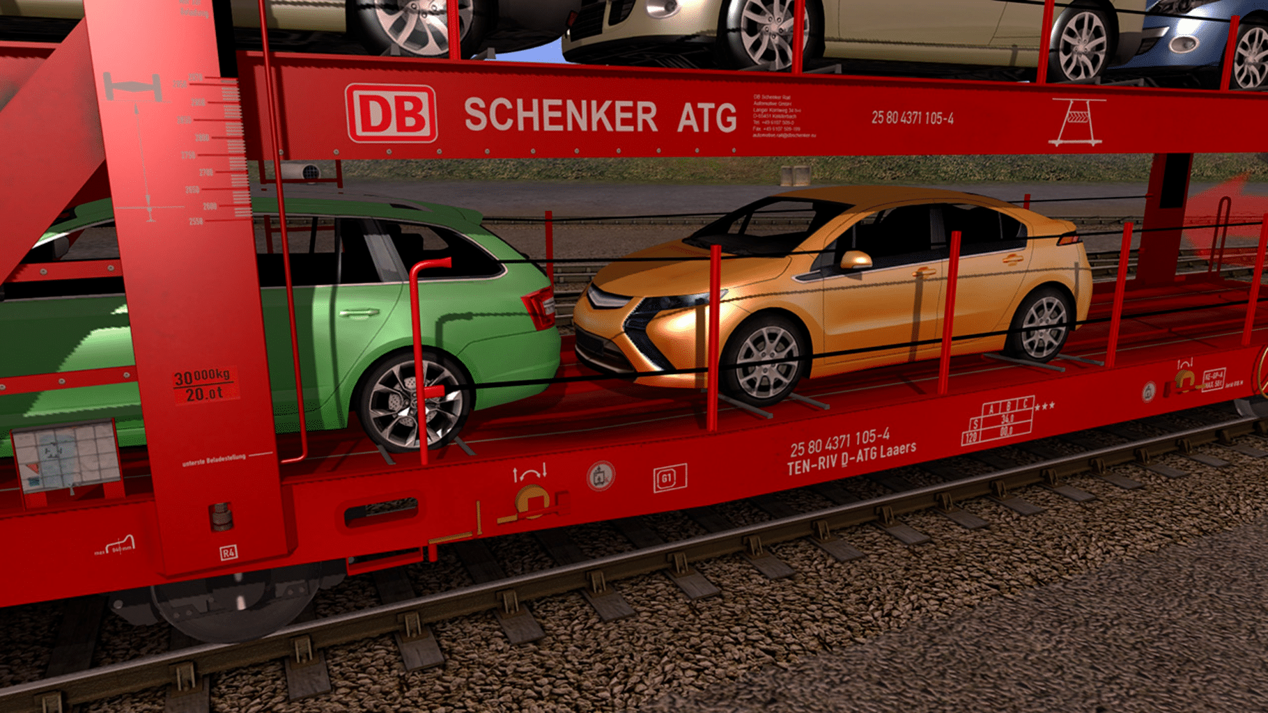 Trainz Railroad Simulator 2019: Laaers Car Transporter screenshot