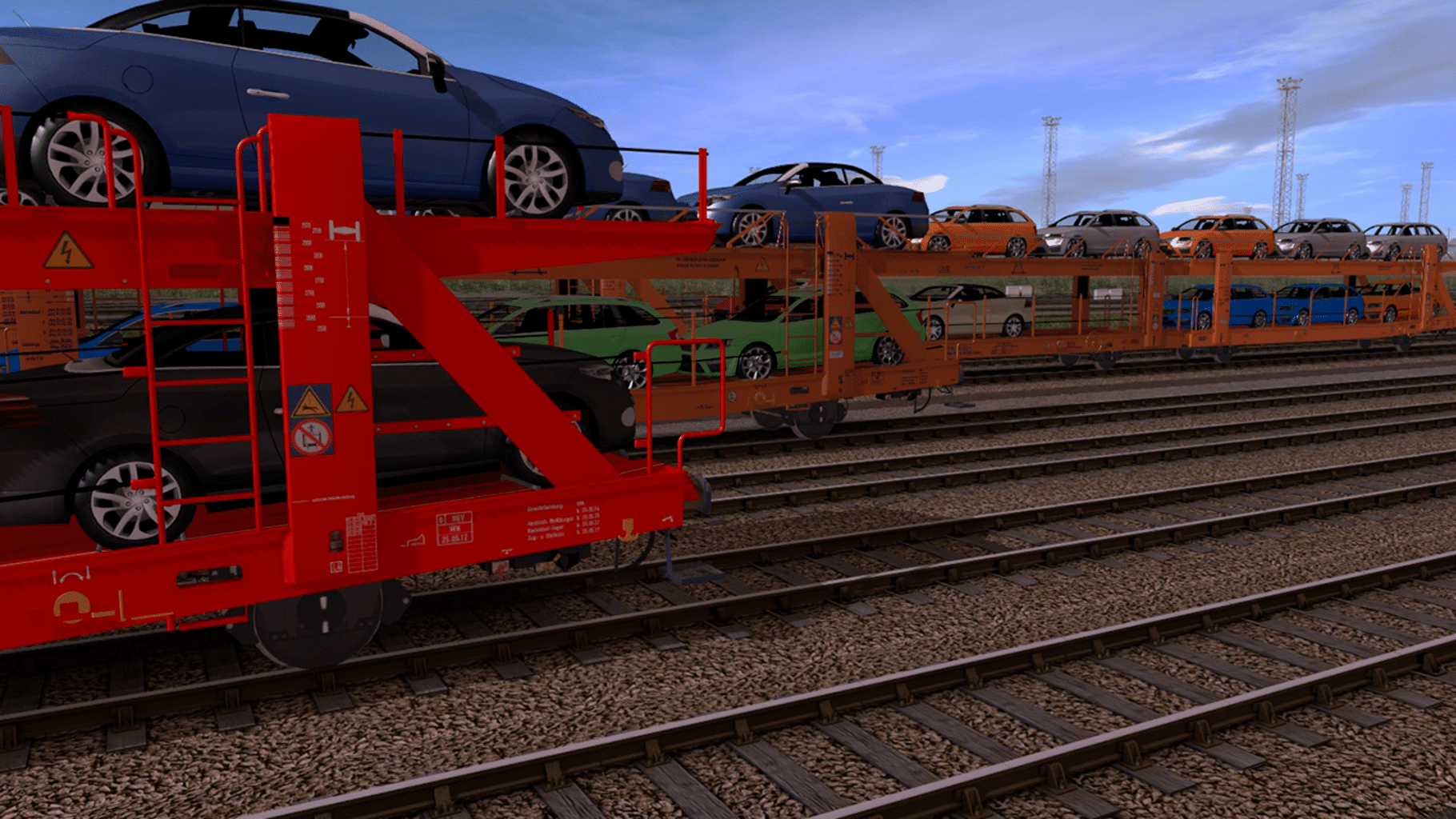 Trainz Railroad Simulator 2019: Laaers Car Transporter screenshot