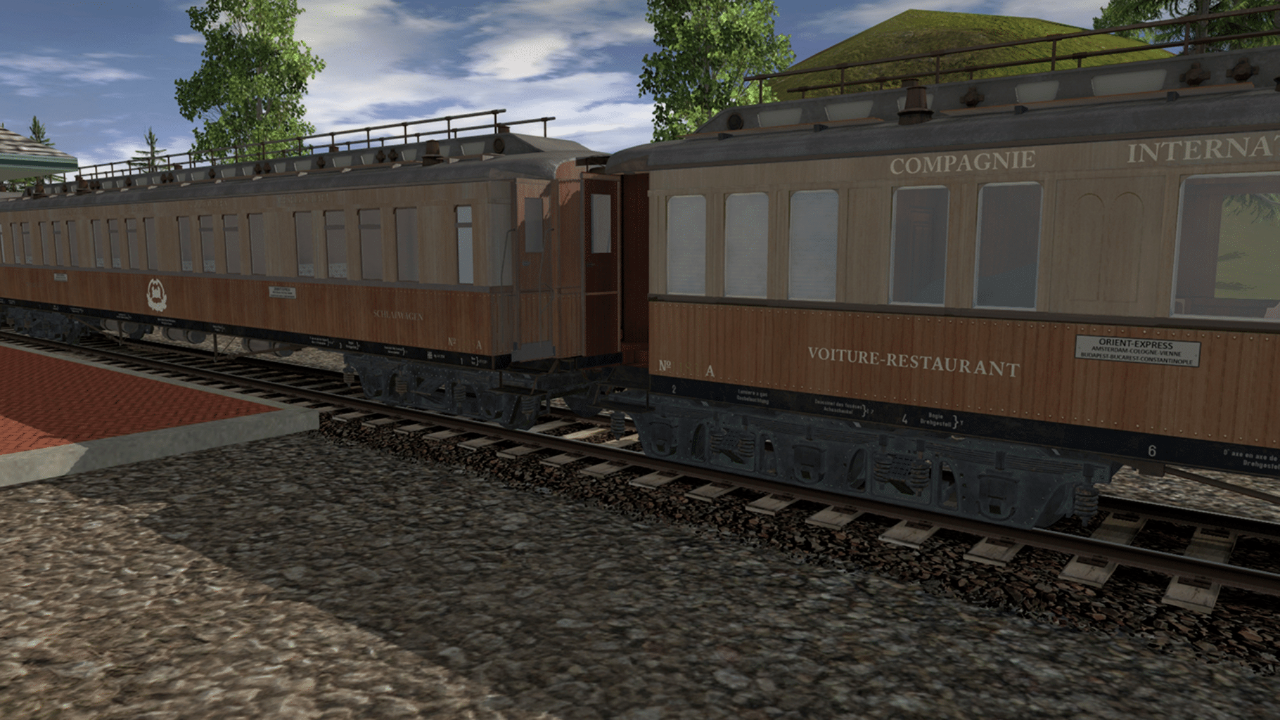 Trainz Railroad Simulator 2019: Orient Express Trainset screenshot