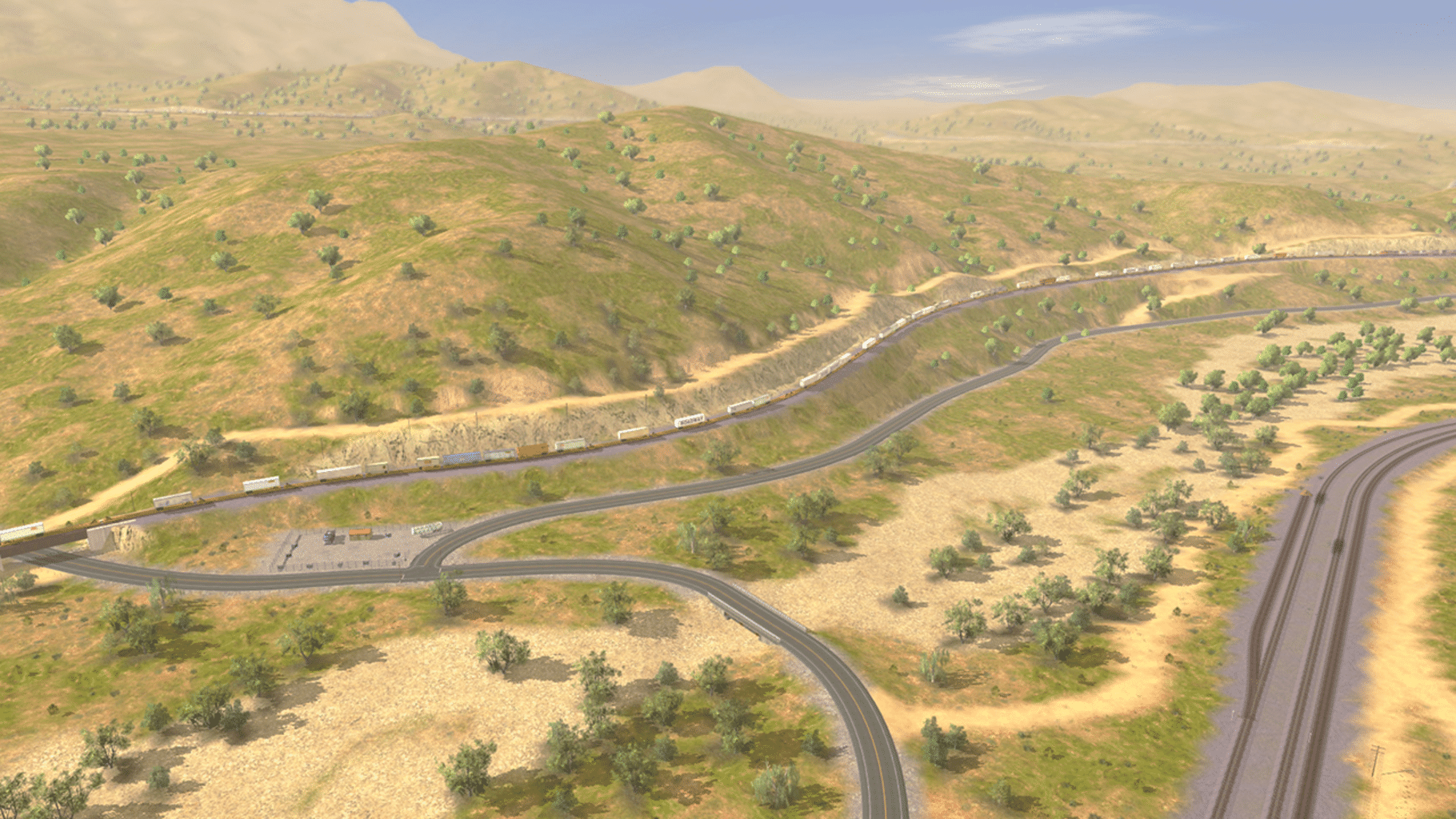 Trainz Railroad Simulator 2019: Mojave Sub Division screenshot