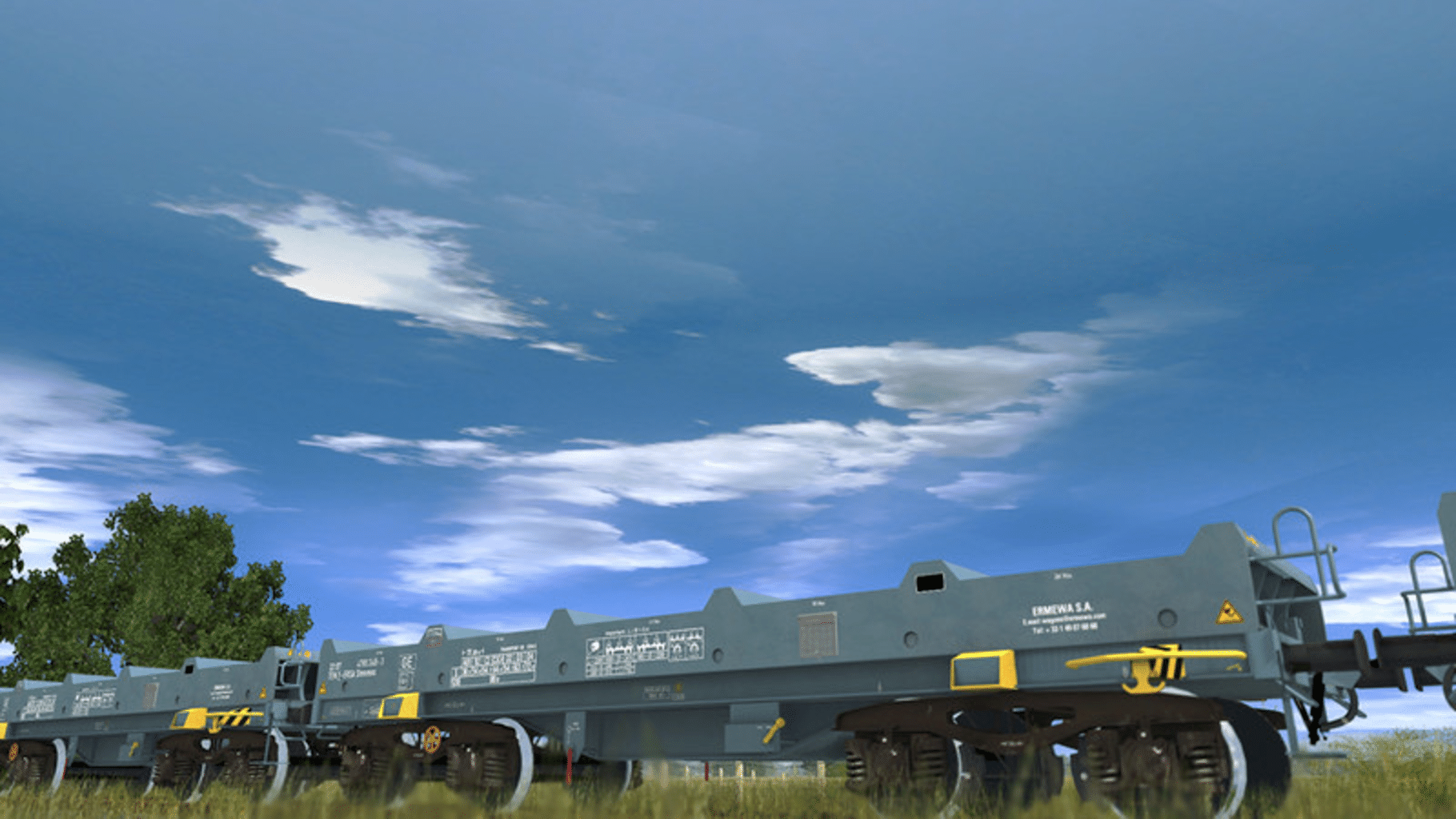 Trainz Railroad Simulator 2019: Shmmns Coil Transporter screenshot