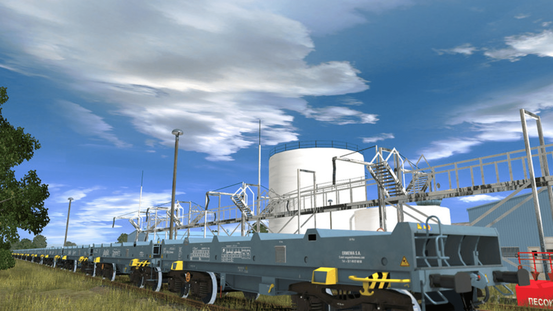 Trainz Railroad Simulator 2019: Shmmns Coil Transporter screenshot