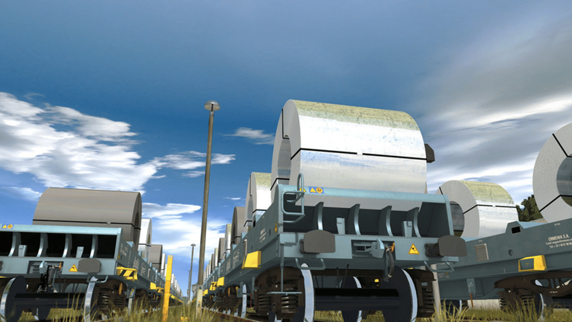 Trainz Railroad Simulator 2019: Shmmns Coil Transporter screenshot