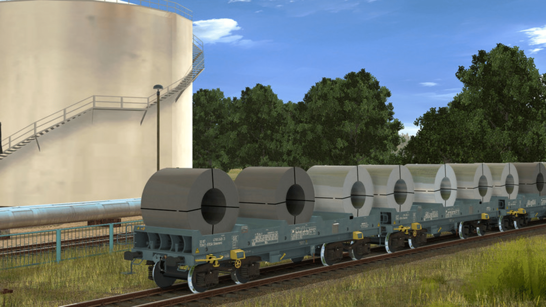 Trainz Railroad Simulator 2019: Shmmns Coil Transporter screenshot