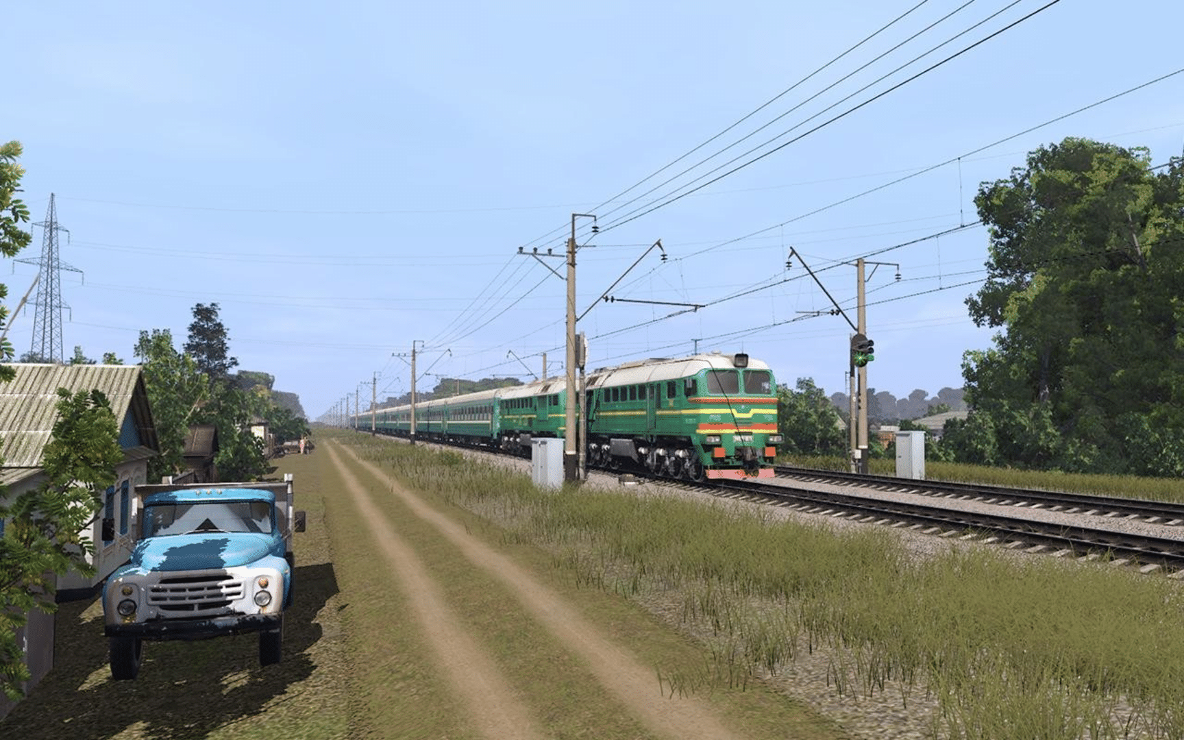 Trainz Railroad Simulator 2019: Inzer - South Ural Mountains screenshot