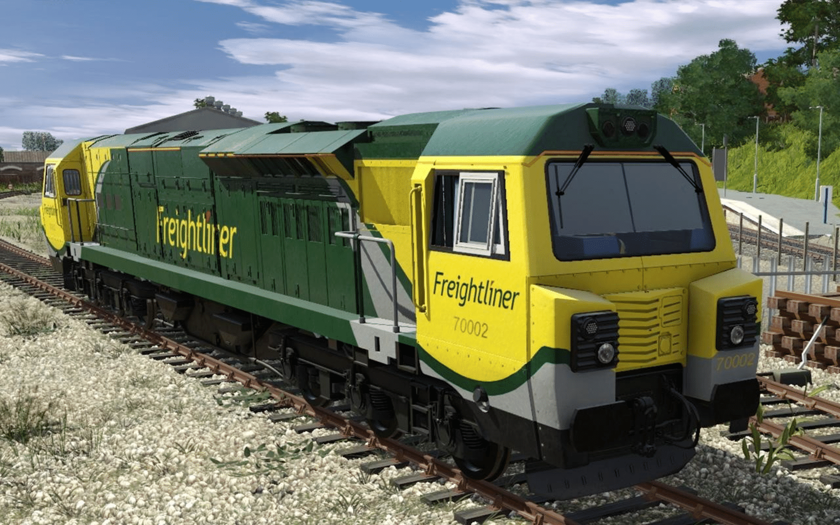 Trainz Railroad Simulator 2019: British Rail Class 70 - Freightliner screenshot