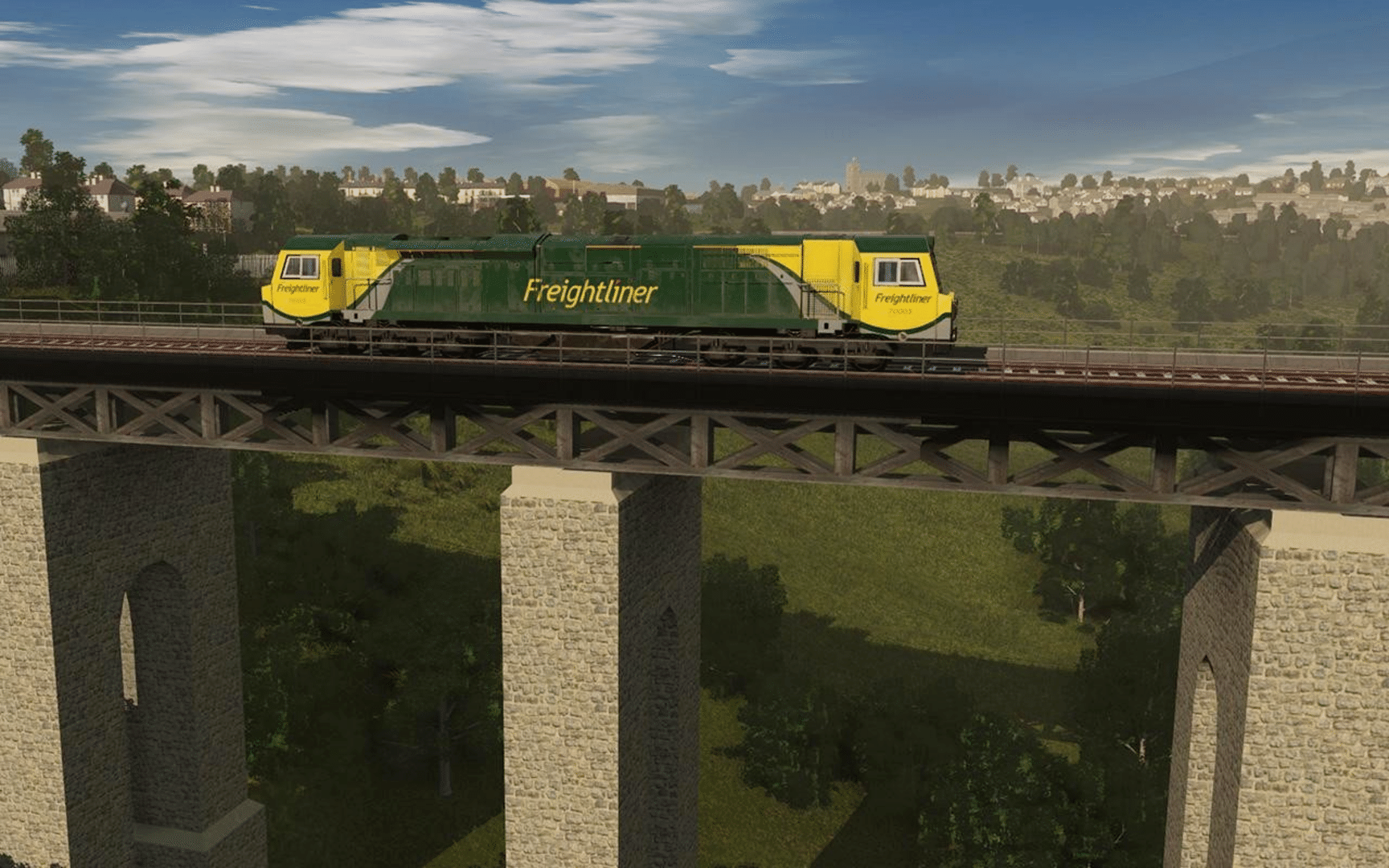 Trainz Railroad Simulator 2019: British Rail Class 70 - Freightliner screenshot