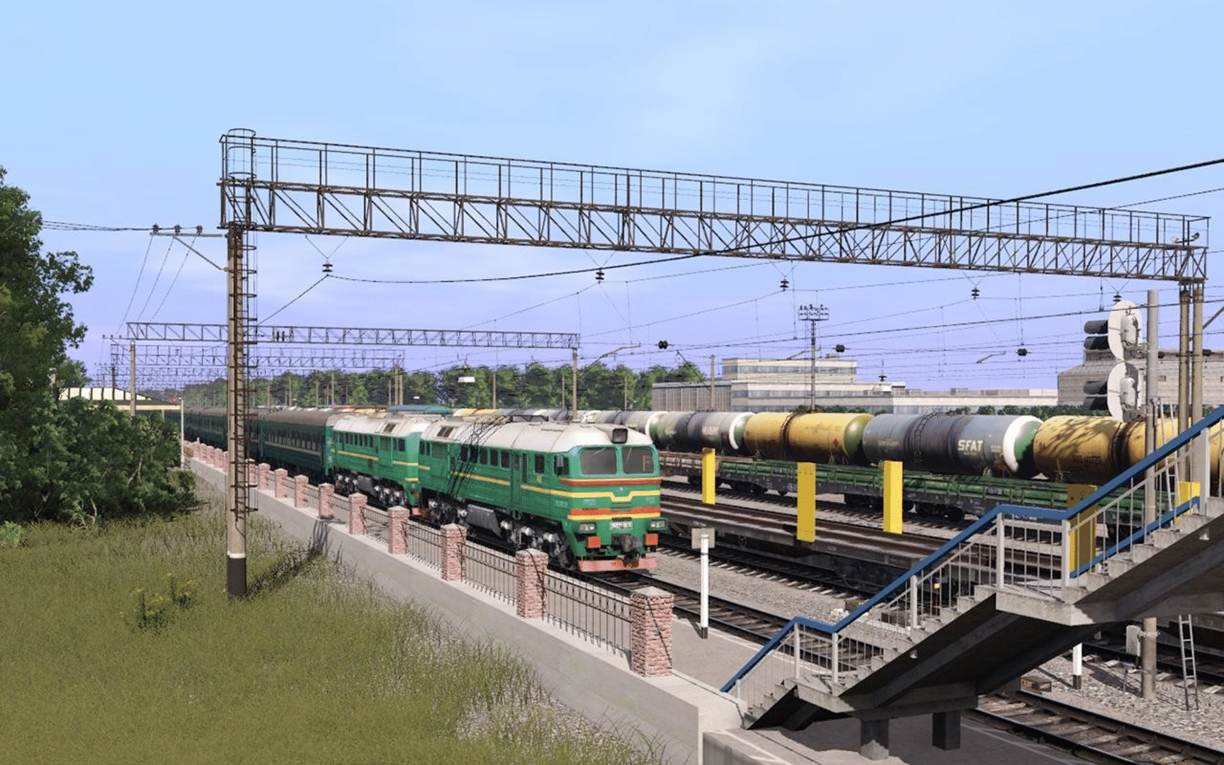 Trainz Railroad Simulator 2019: Inzer - South Ural Mountains screenshot