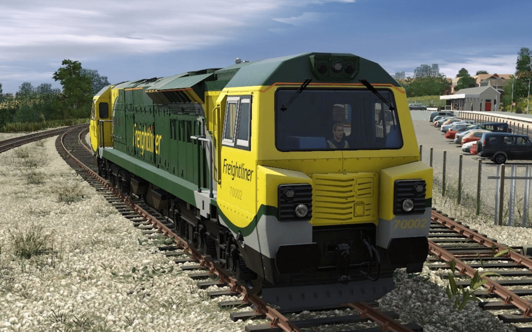 Trainz Railroad Simulator 2019: British Rail Class 70 - Freightliner screenshot