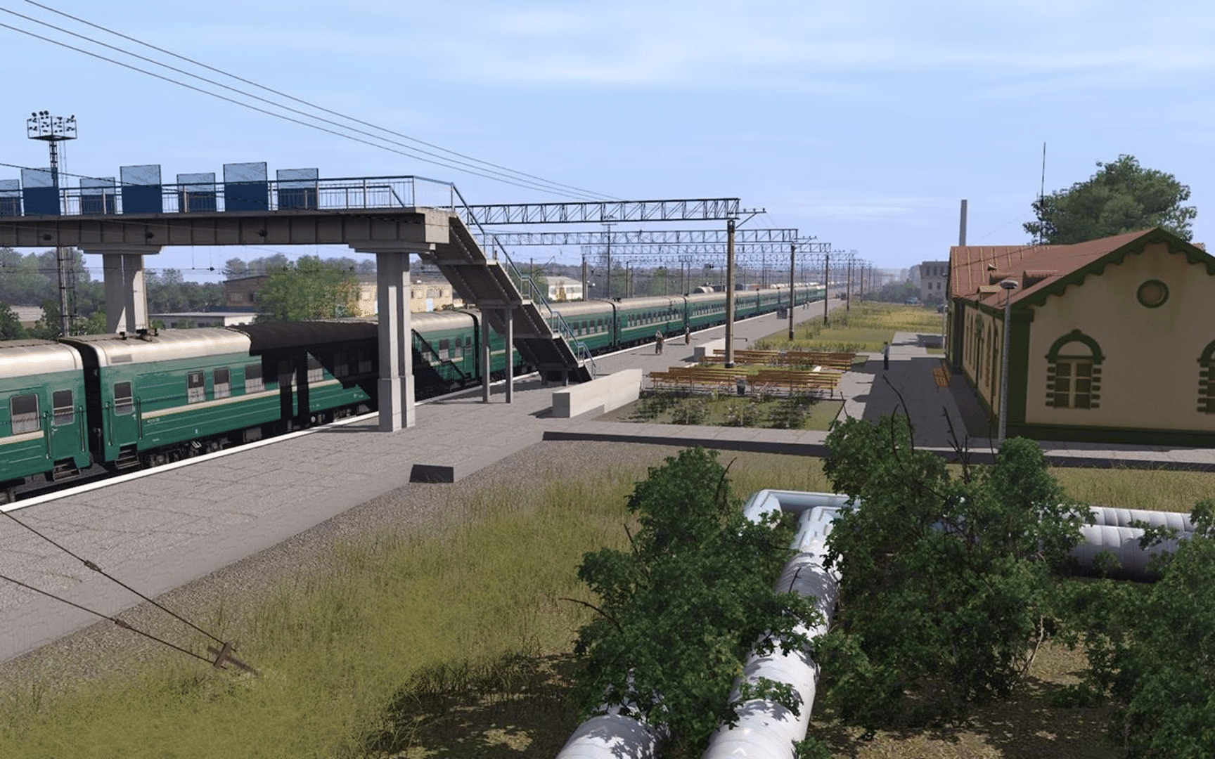 Trainz Railroad Simulator 2019: Inzer - South Ural Mountains screenshot