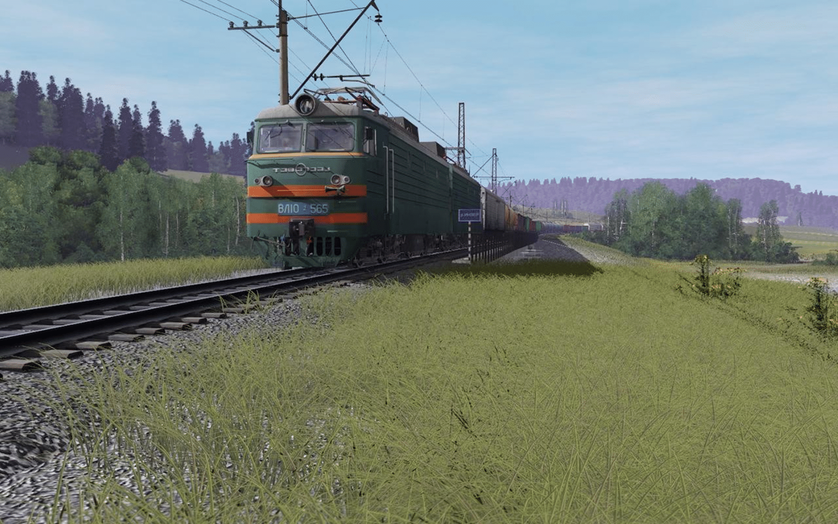 Trainz Railroad Simulator 2019: Inzer - South Ural Mountains screenshot