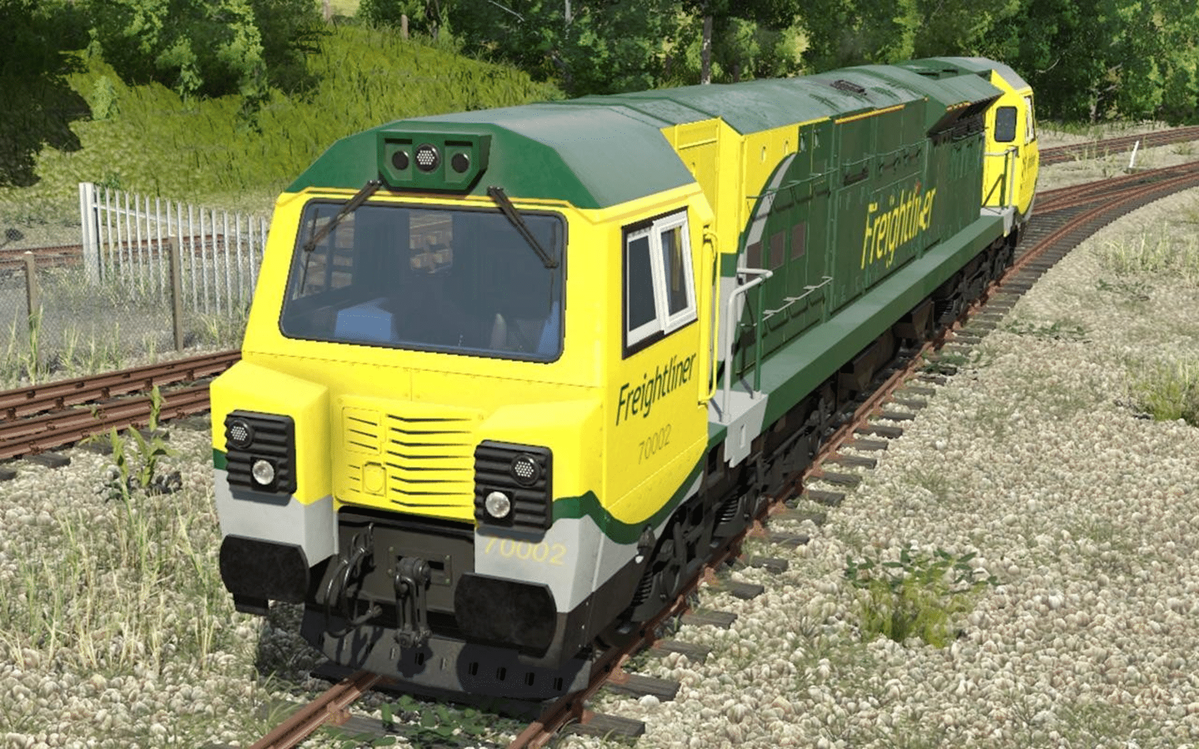 Trainz Railroad Simulator 2019: British Rail Class 70 - Freightliner screenshot