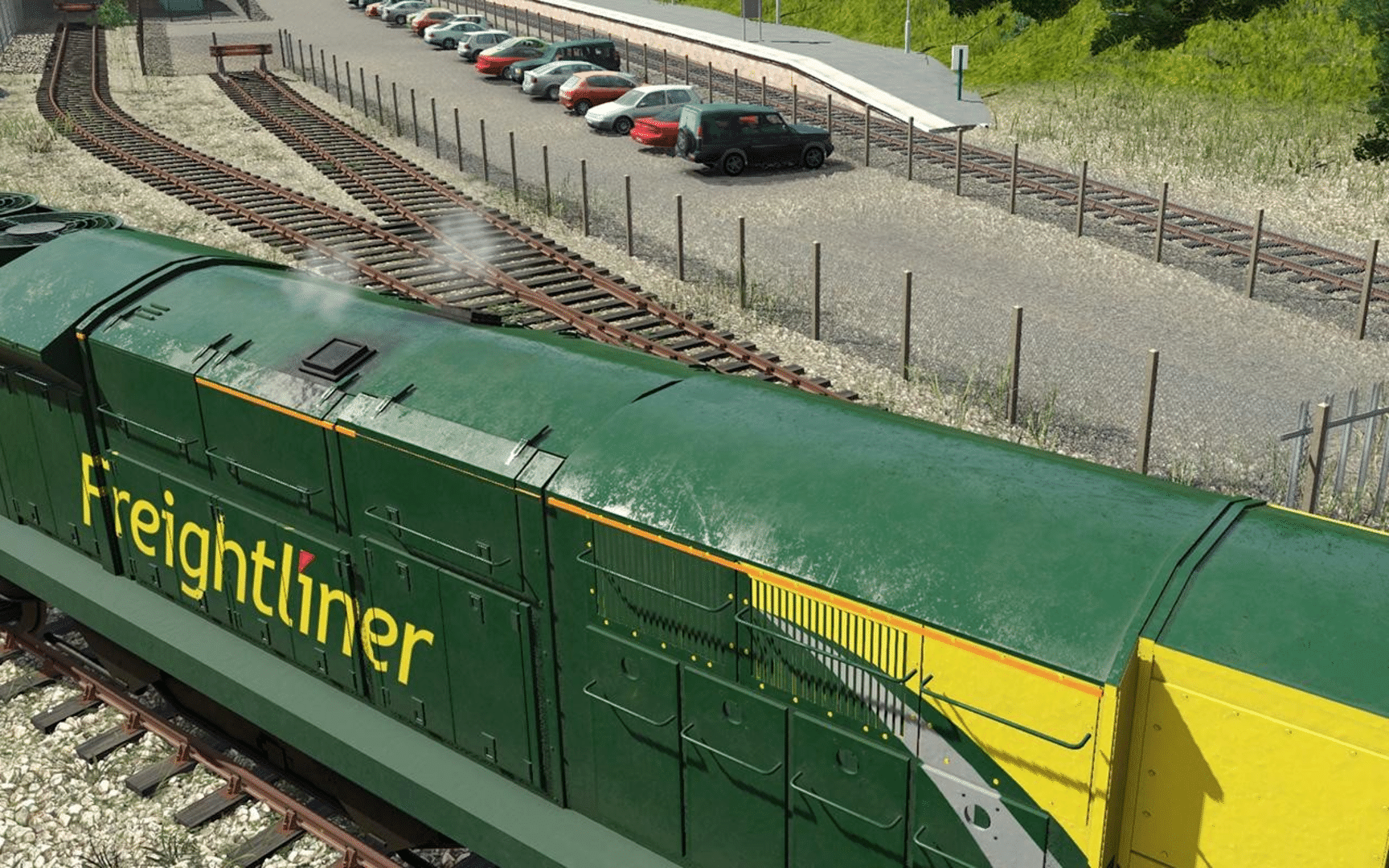 Trainz Railroad Simulator 2019: British Rail Class 70 - Freightliner screenshot