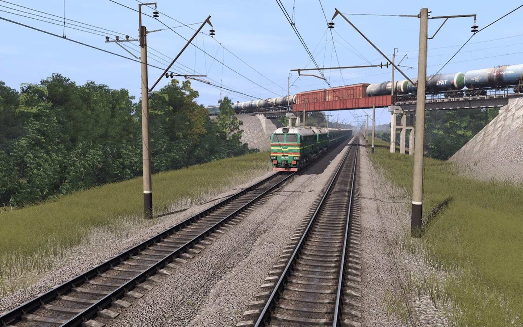 Trainz Railroad Simulator 2019: Inzer - South Ural Mountains screenshot