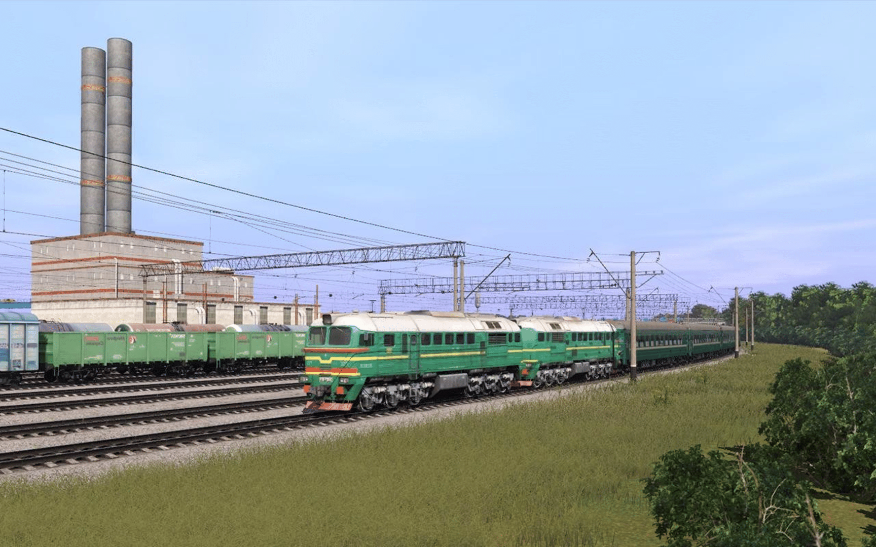 Trainz Railroad Simulator 2019: Inzer - South Ural Mountains screenshot