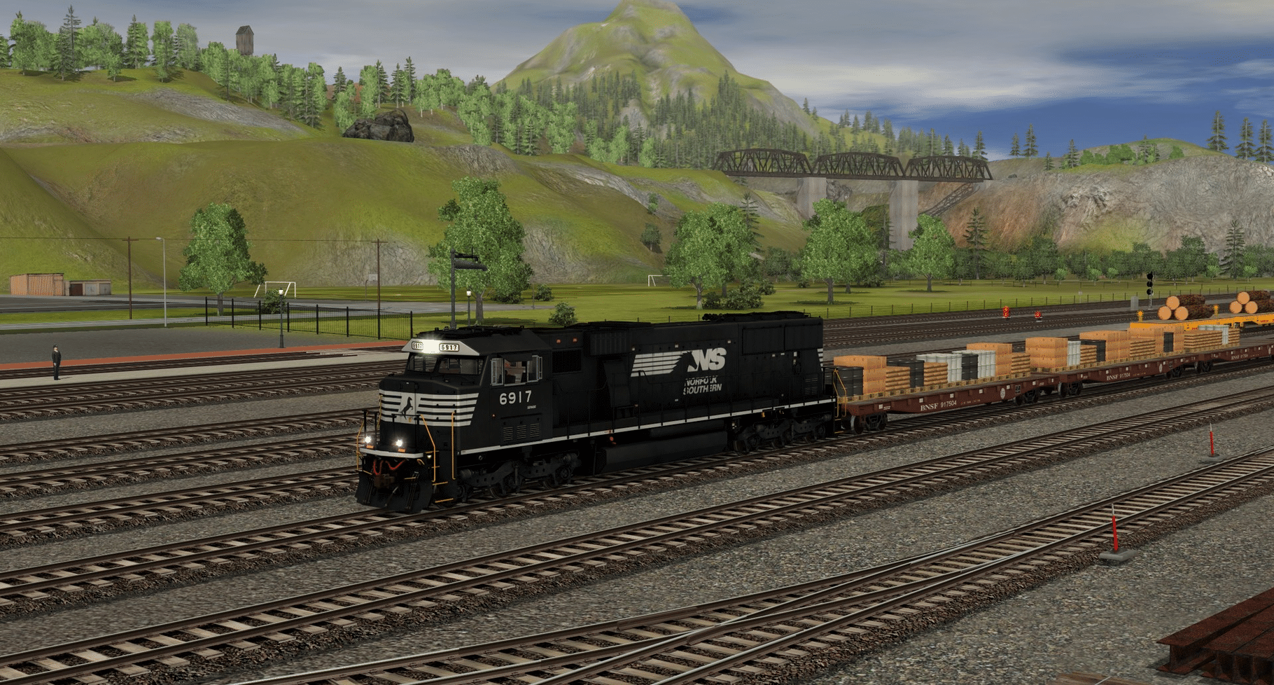 Trainz Railroad Simulator 2019: NS SD60E - Horsehead screenshot