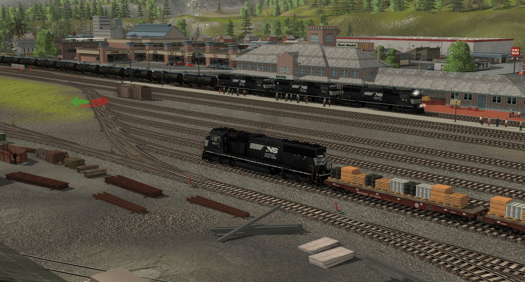 Trainz Railroad Simulator 2019: NS SD60E - Horsehead screenshot