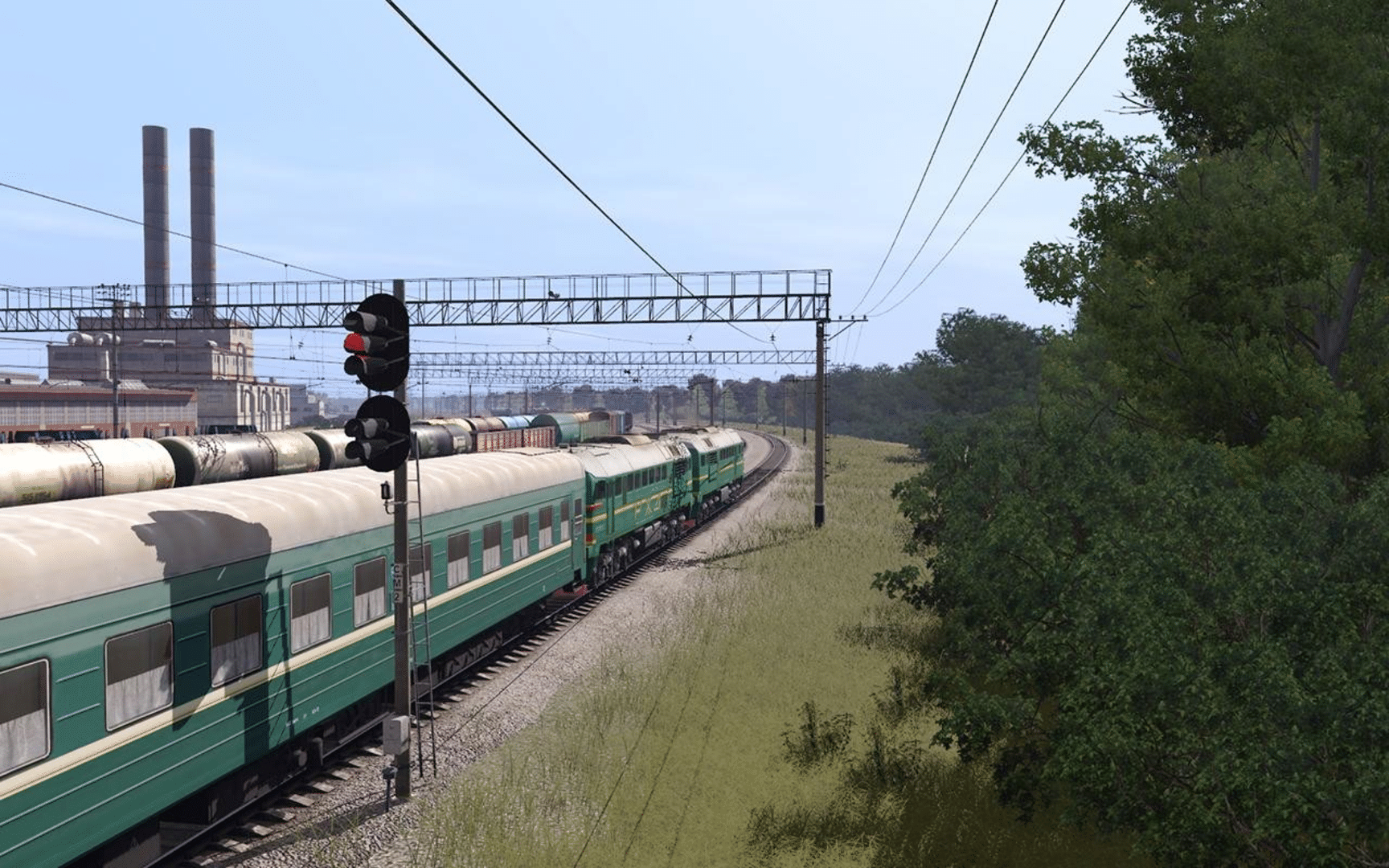 Trainz Railroad Simulator 2019: Inzer - South Ural Mountains screenshot