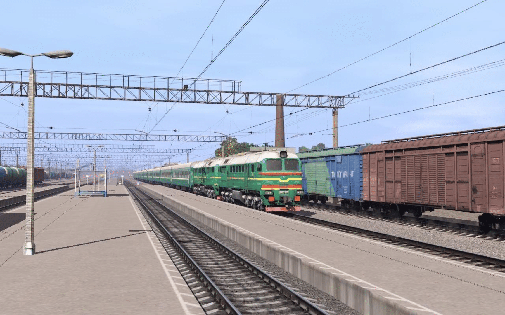 Trainz Railroad Simulator 2019: Inzer - South Ural Mountains screenshot