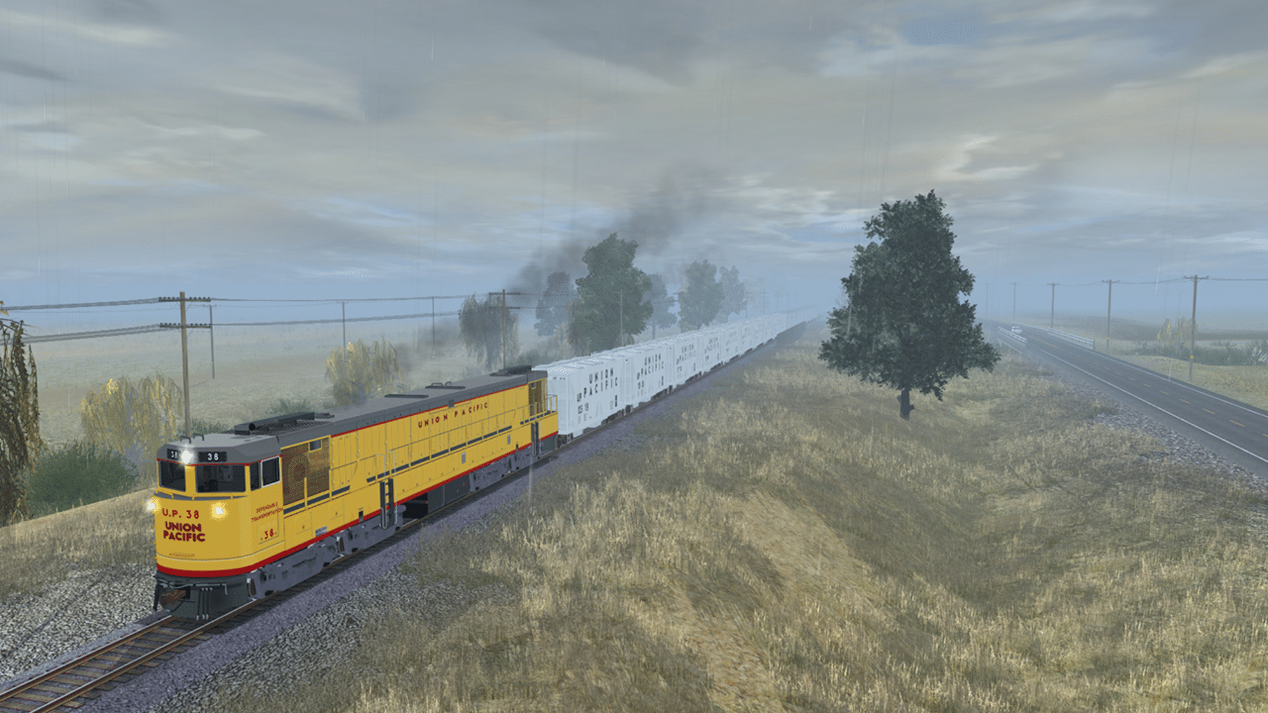 Trainz Railroad Simulator 2019: Fall Harvest Nebraska screenshot