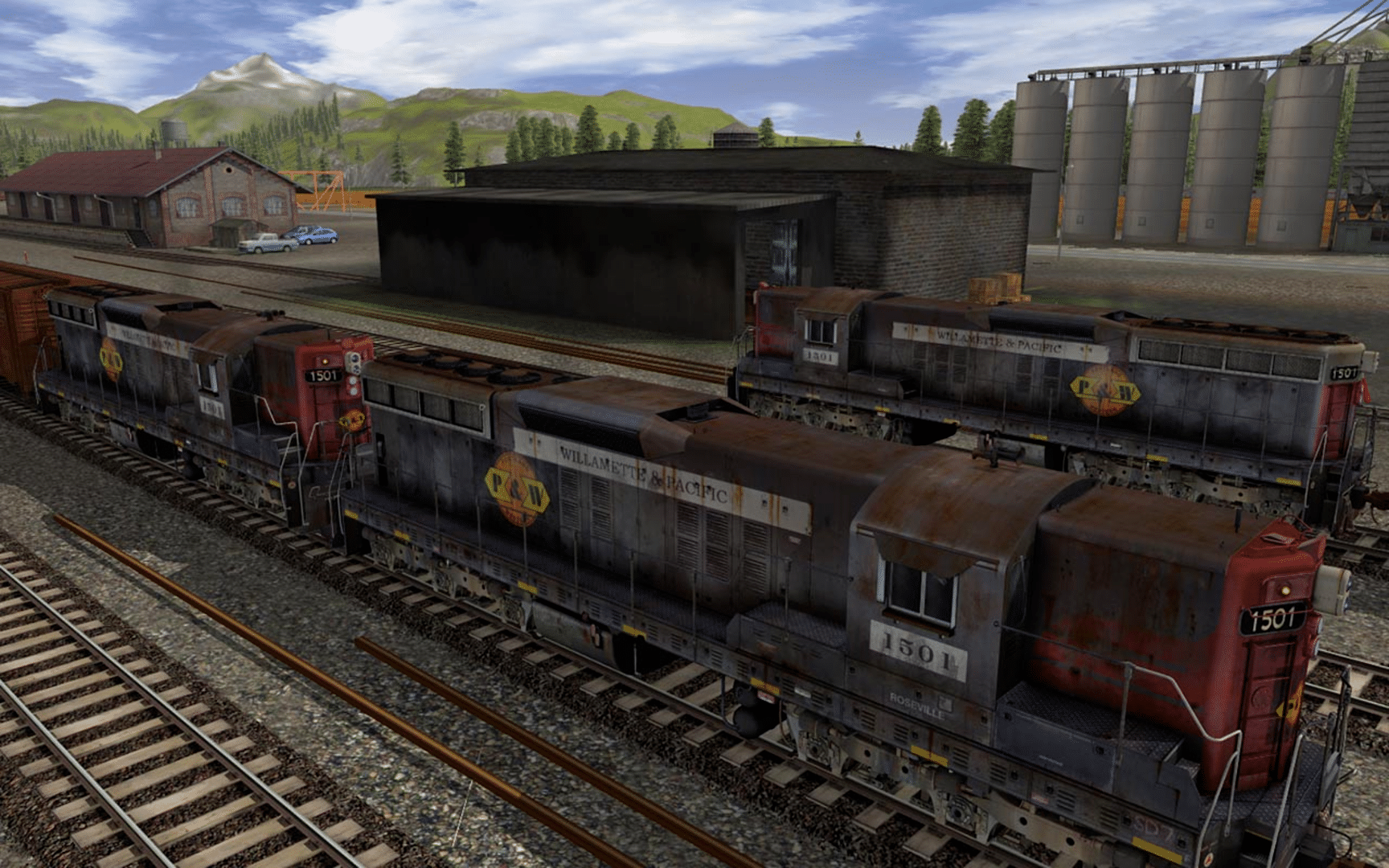 Trainz Railroad Simulator 2019: Willamette & Pacific SD7 #1501 screenshot