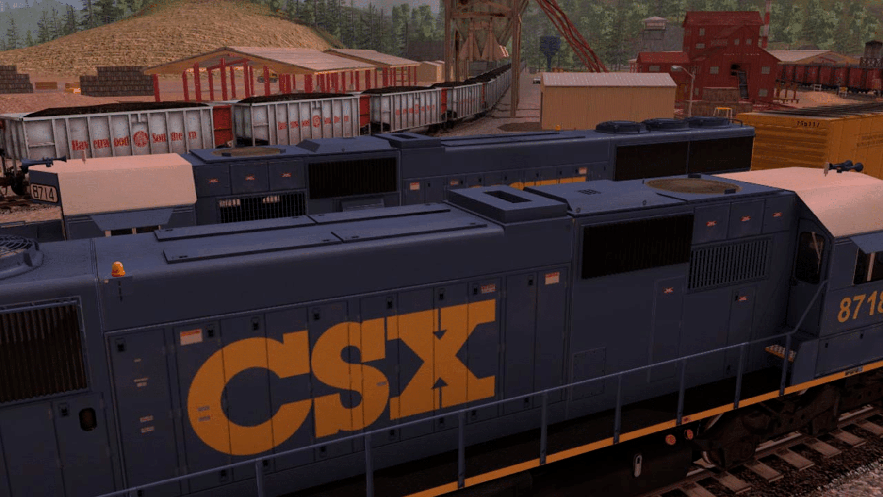 Trainz Railroad Simulator 2019: CSX EMD SD60 screenshot