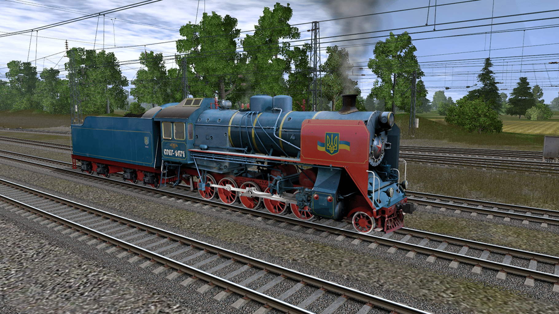 Trainz Railroad Simulator 2019: CO17-1471 Russian Loco and Tender screenshot