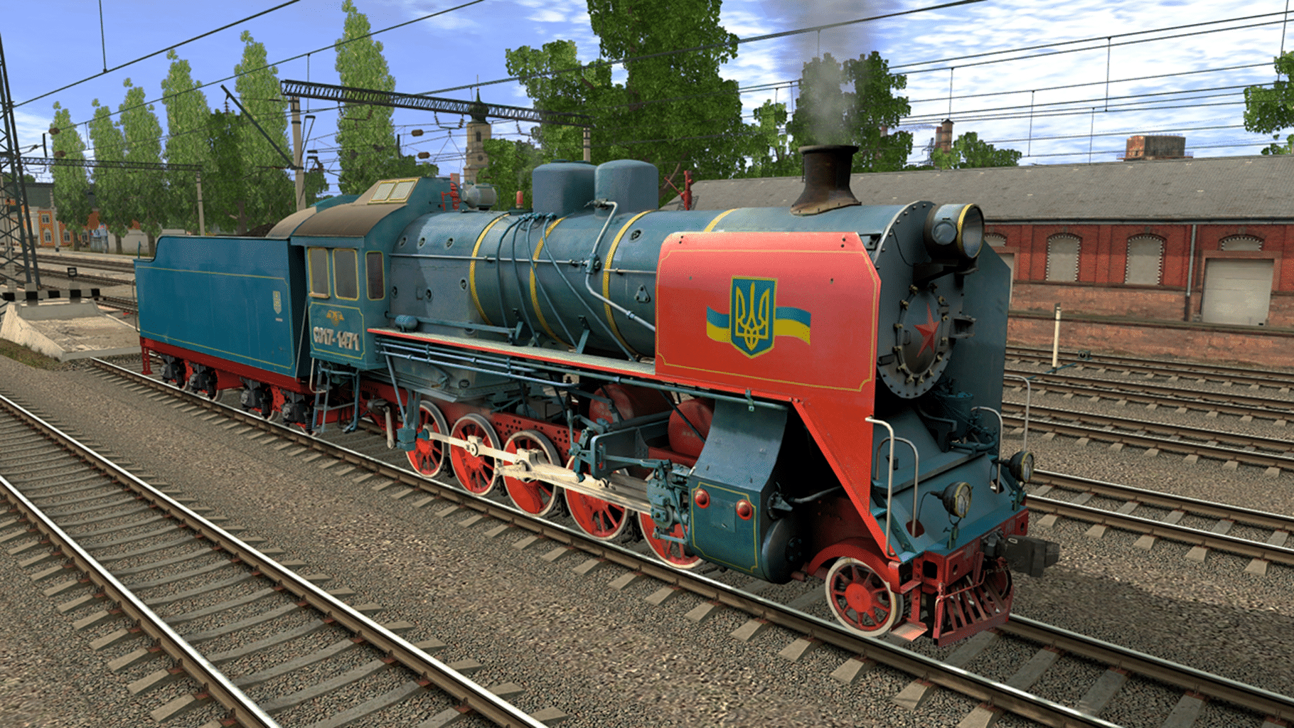 Trainz Railroad Simulator 2019: CO17-1471 Russian Loco and Tender screenshot