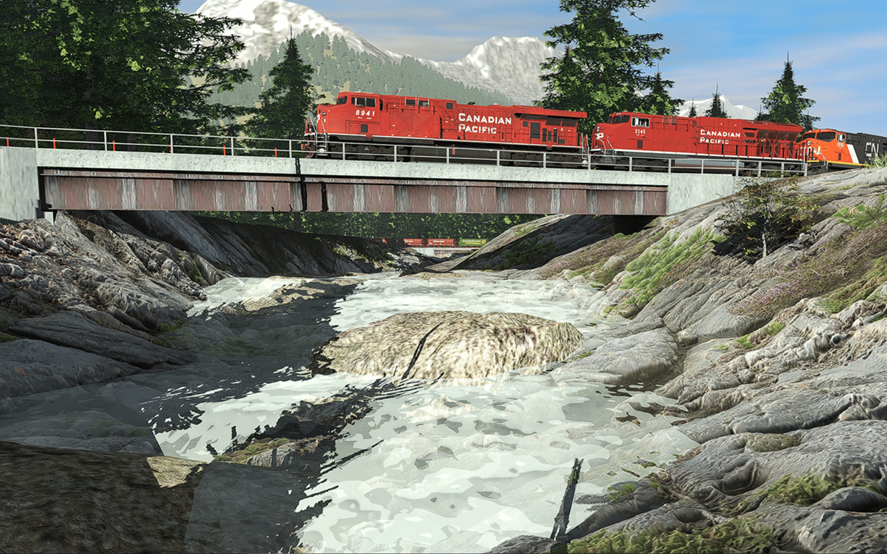 Trainz Railroad Simulator 2019: Canadian Rocky Mountains Ottertail to Castle Jct screenshot