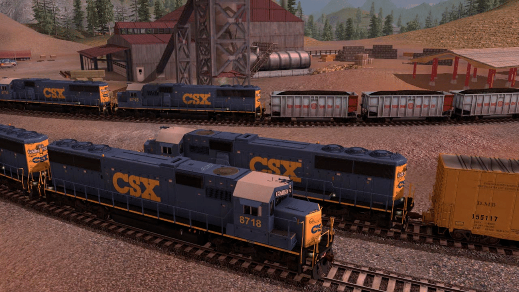 Trainz Railroad Simulator 2019: CSX EMD SD60 screenshot