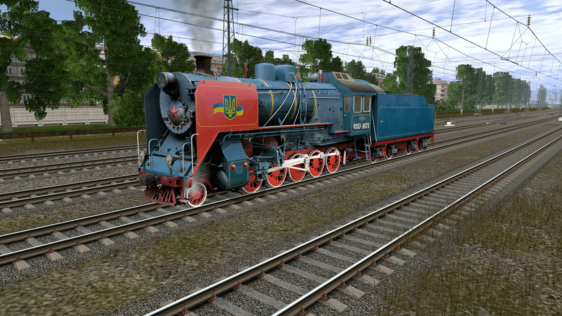 Trainz Railroad Simulator 2019: CO17-1471 Russian Loco and Tender screenshot