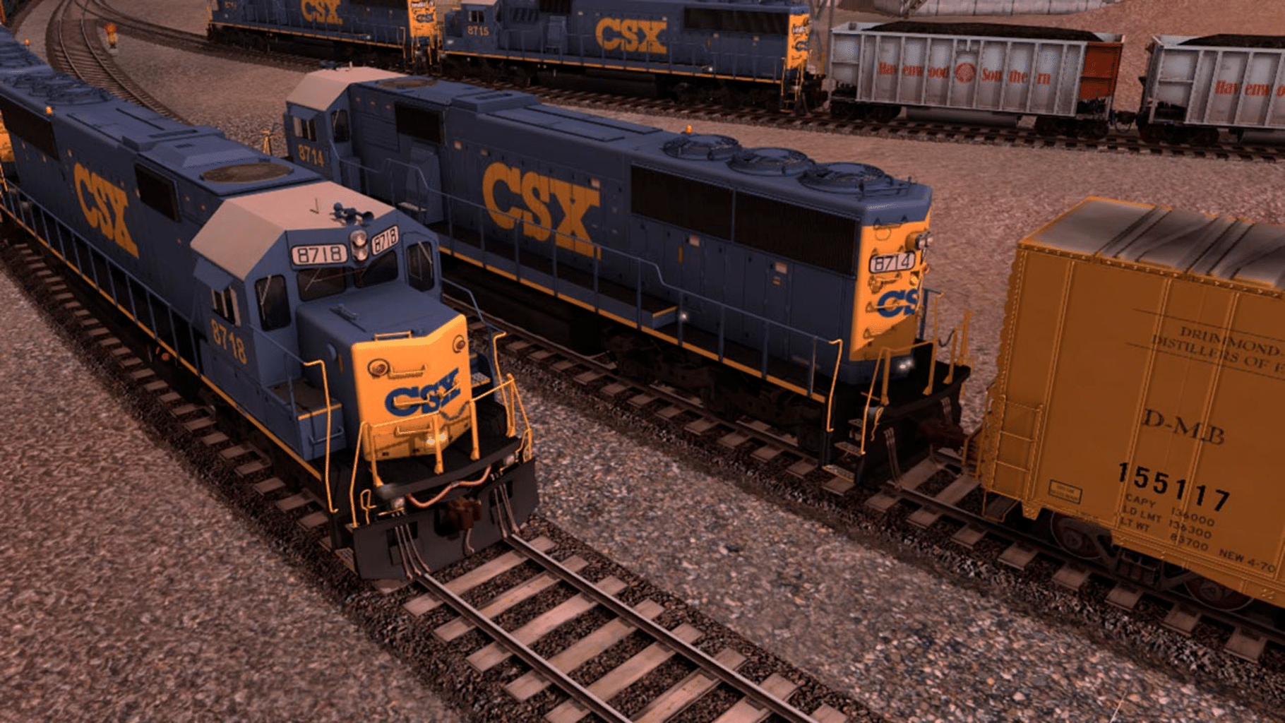 Trainz Railroad Simulator 2019: CSX EMD SD60 screenshot