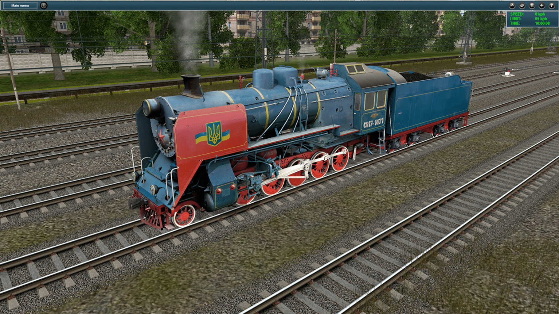 Trainz Railroad Simulator 2019: CO17-1471 Russian Loco and Tender screenshot