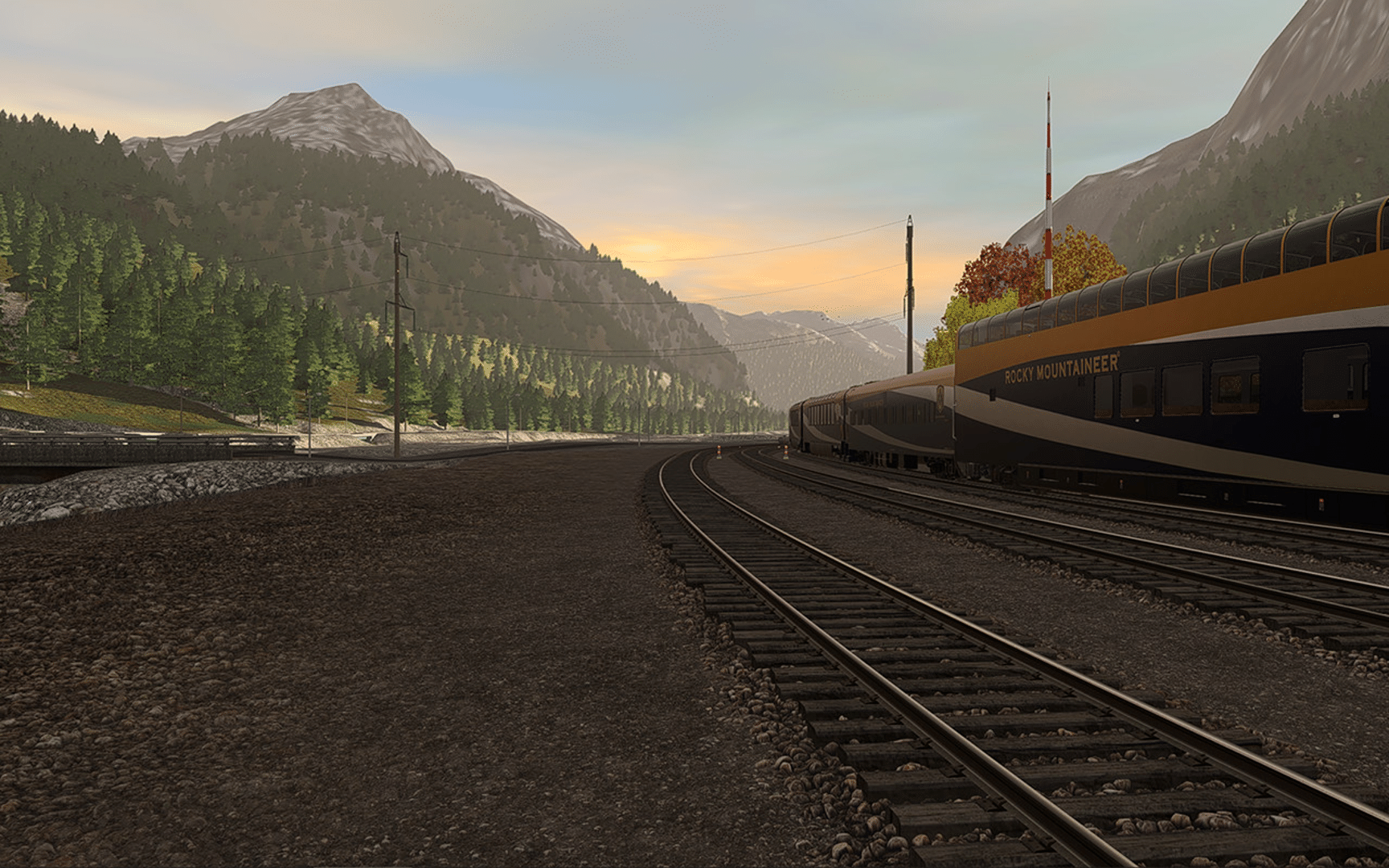 Trainz Railroad Simulator 2019: Canadian Rocky Mountains Ottertail to Castle Jct screenshot