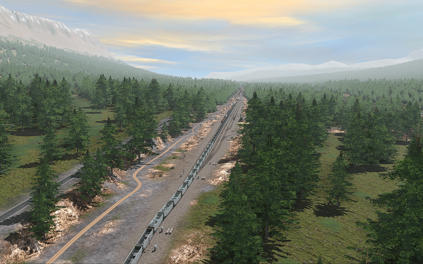 Trainz Railroad Simulator 2019: Canadian Rocky Mountains Ottertail to Castle Jct screenshot