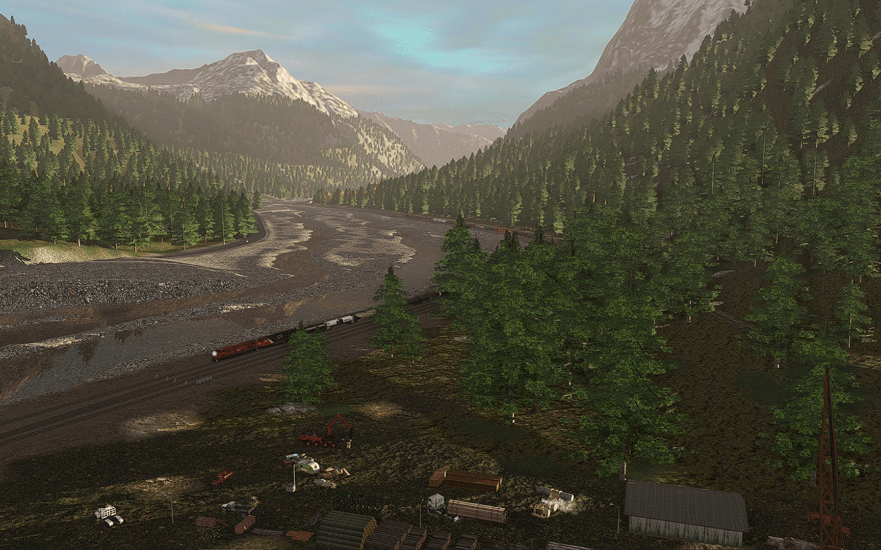 Trainz Railroad Simulator 2019: Canadian Rocky Mountains Ottertail to Castle Jct screenshot