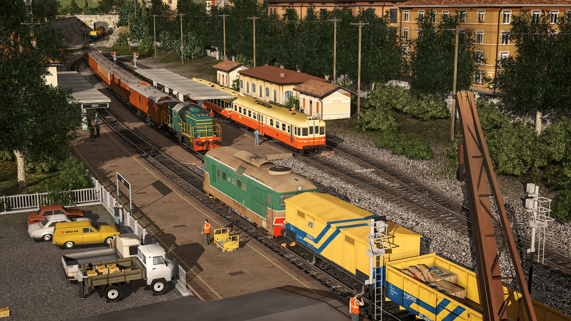 Trainz Railroad Simulator 2019: Sebino Lake, Italy screenshot