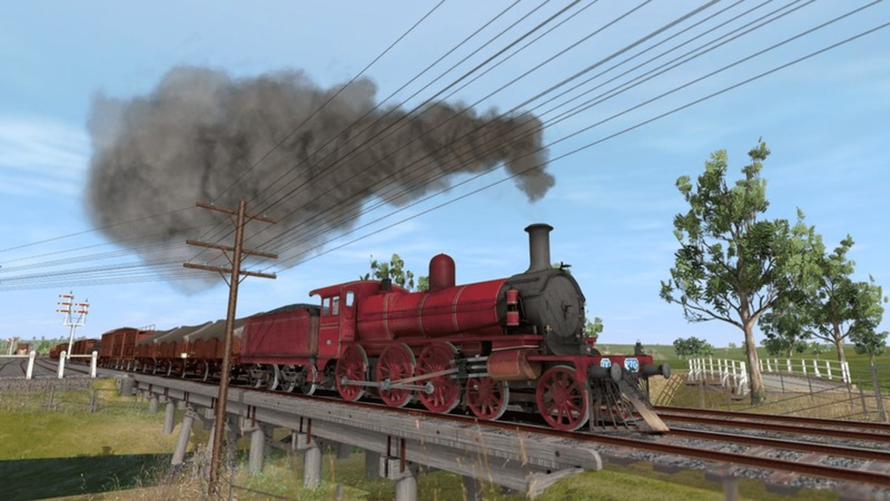 Trainz Railroad Simulator 2019: Victorian Railways Type 4 DD Class Pack - Canadian Red screenshot